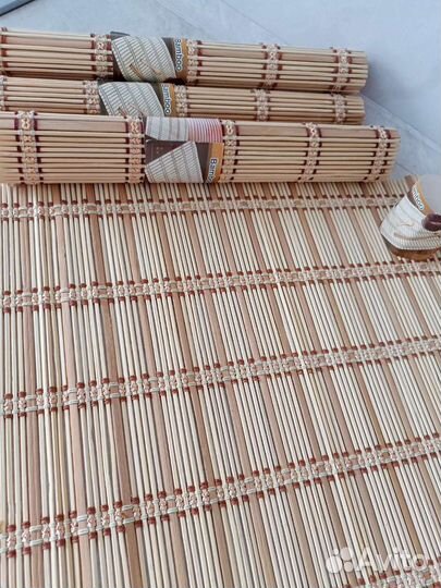 Салфетки из бамбука, новые, 4 шт