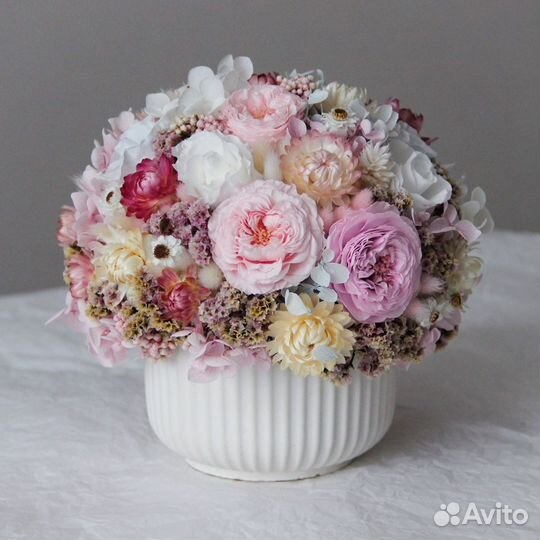 Композиции из стабилизированных цветов