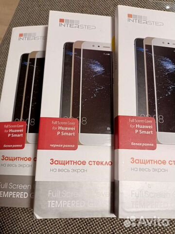 Защитное стекло на Huawei P Smart