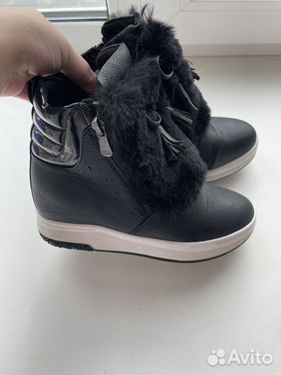 Полусапожки зимние