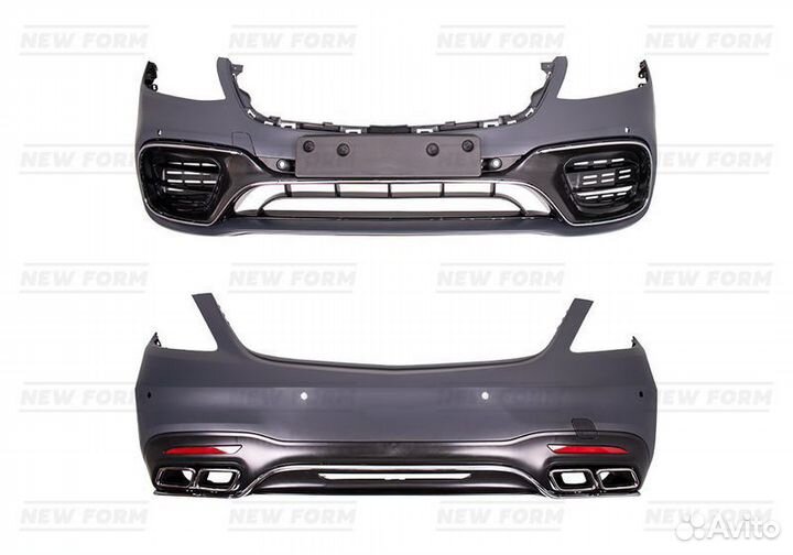 Бамперы 63 AMG Mercedes S222