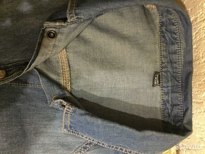 Продам джинсовую рубашку 44-46 Pimkie