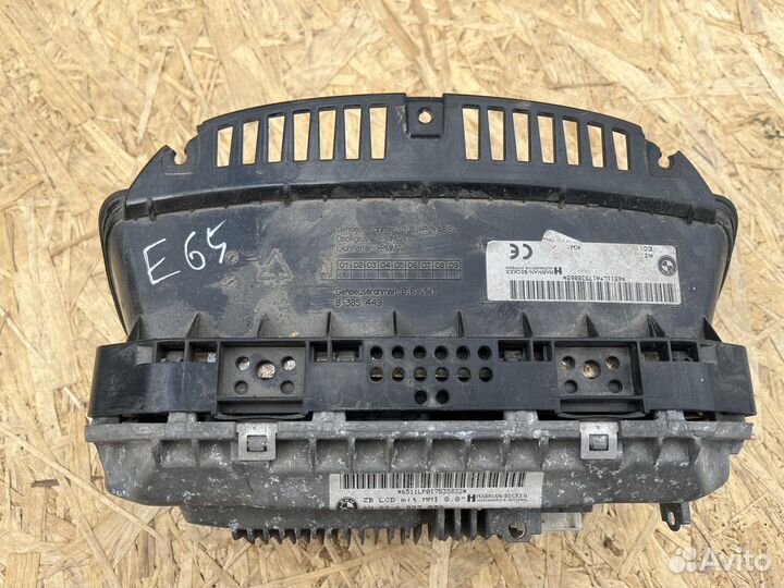 Монитор bmw e65
