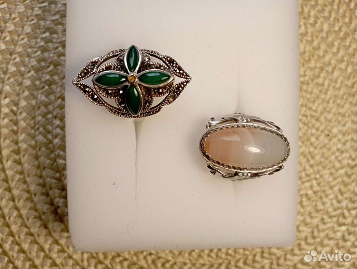 Кольцо серебро винтаж