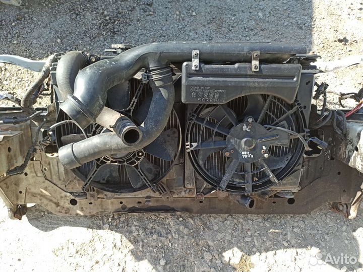 Передняя часть киа спектра (ноускат) Kia spectra