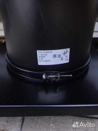 Крышный вентилятор Soler&Palau TH 500/150