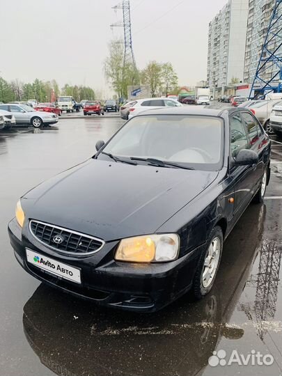 Hyundai Accent 1.5 AT, 2005, 230 000 км