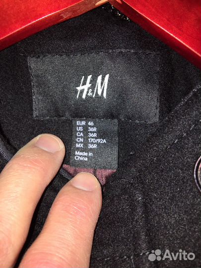 Пальто мужское H&M