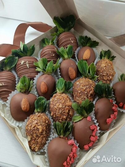 Клубника в шоколаде набор