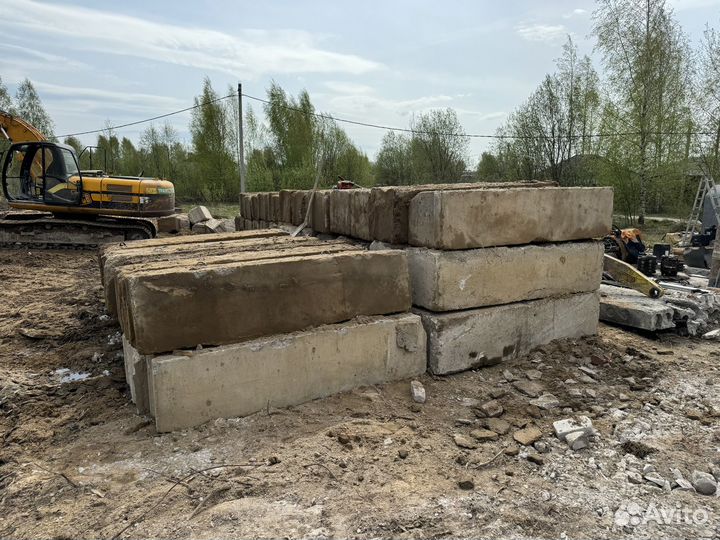Блоки бетонные фбс