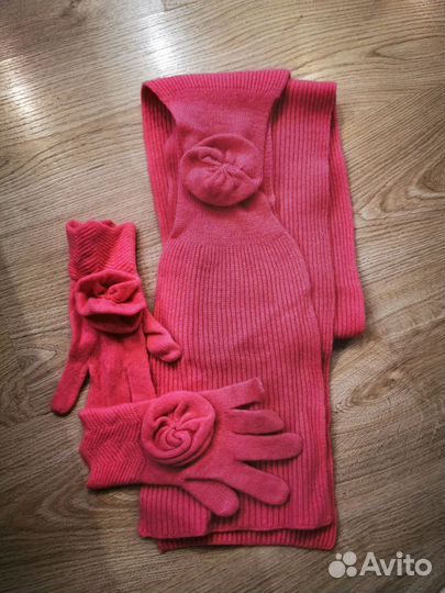 Шарф и перчатки