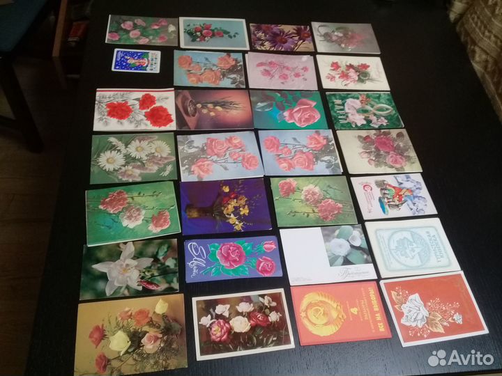 Открытки СССР подписанные 