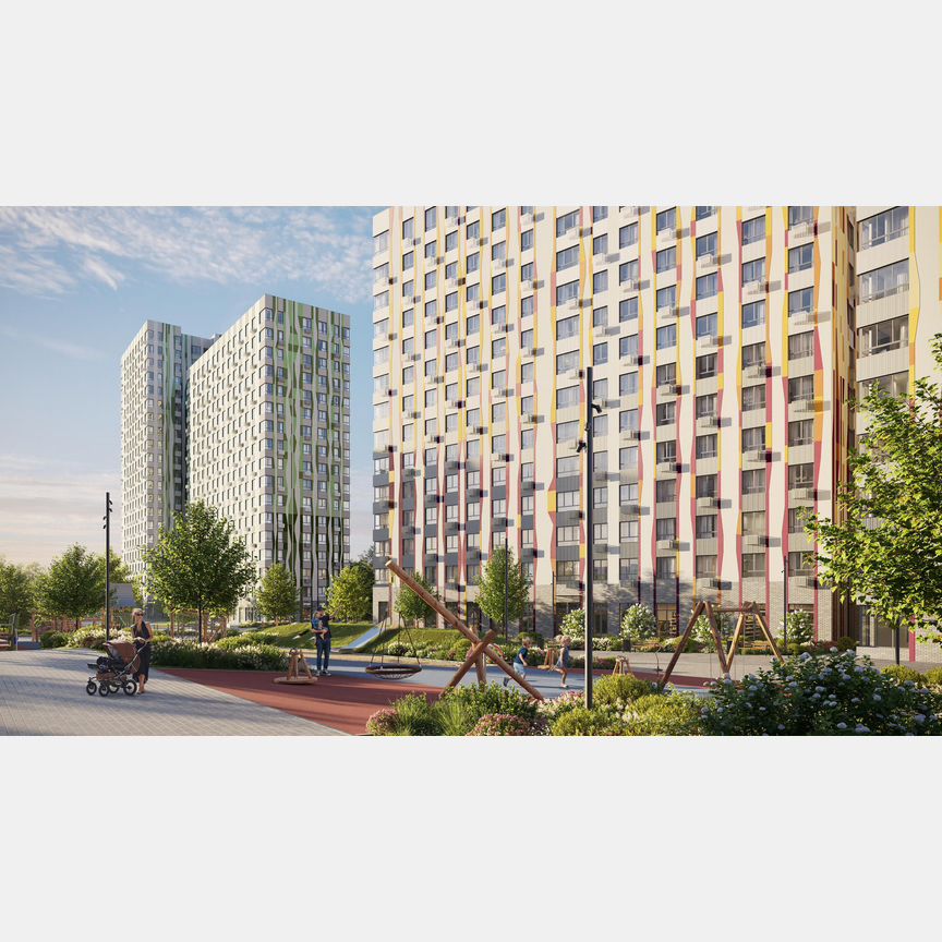 1-к. квартира, 42,8 м², 13/17 эт.