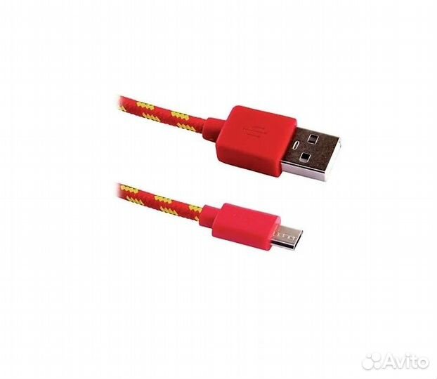 Кабель USB 2.0 micro USB blast BMC-112 1 m красный