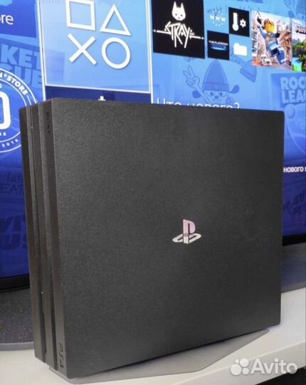 Прошитая Sony PS4 PRO 9.0 /1000 игр