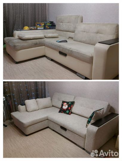 Перетяжка мягкой мебели