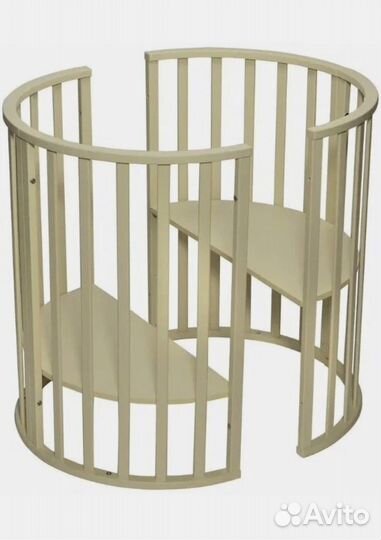 Детская кроватка трансформер с маятником