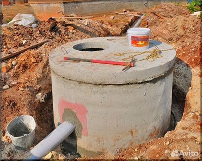 Септик под ключ. Рассрочка 12 мес