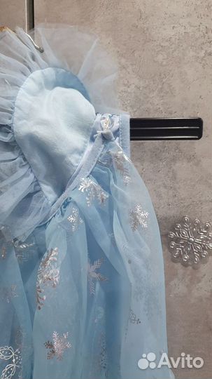 Платье для девочки с накидкой Эльза 128см