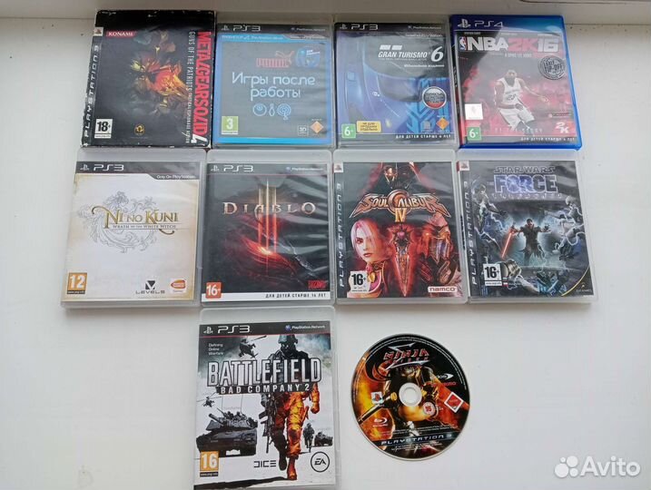 Диски ps3,игры sony ps3,диски ps4