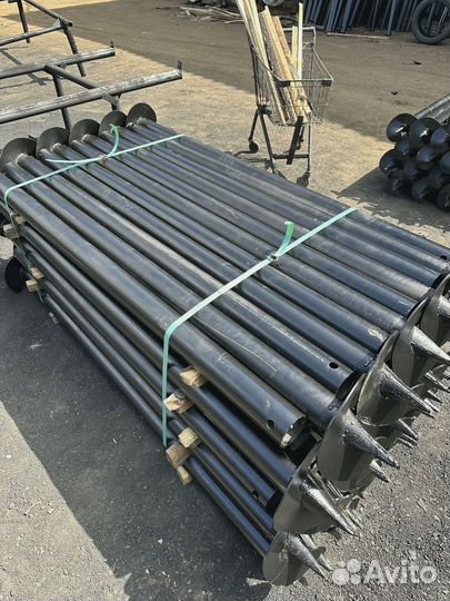 Фундамент на винтовых сваях