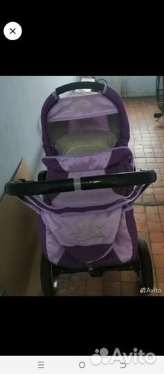 Прогулочная коляска зимняя бу