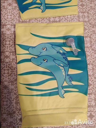 Нарукавники для плавания детские 18-30кг