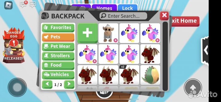 Петы Adopt me Roblox