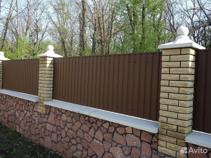 Заборы под ключ