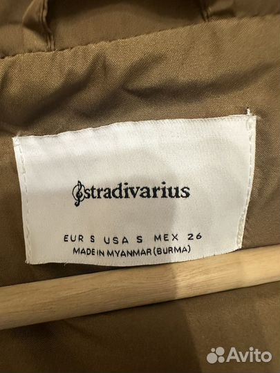 Пальто стеганное stradivarius