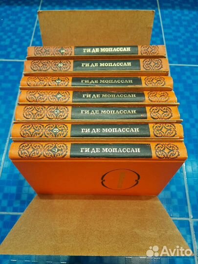 Ги де Мопассан Собрание сочинений 7 томов 1977