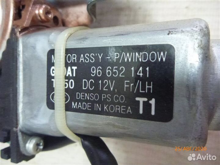 Стеклоподъемник передний левый Chevrolet Aveo T25