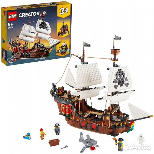 Lego Creator 31109 Пиратский корабль