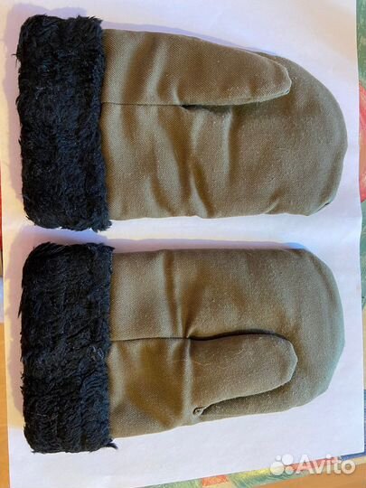 Варежки зимние мужские