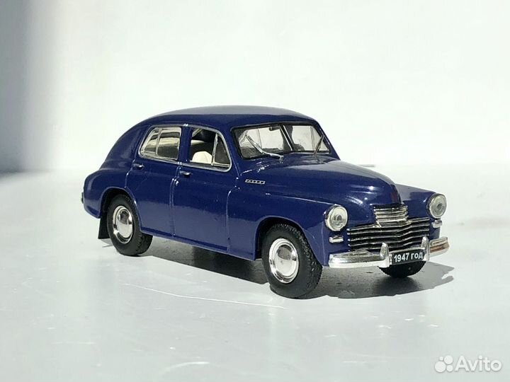 Модель автомобиля газ М20 победа 1:43 нап