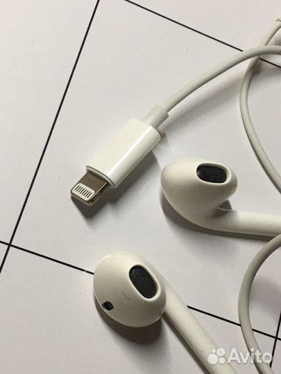 Наушники Apple Earpods оригинал проводные