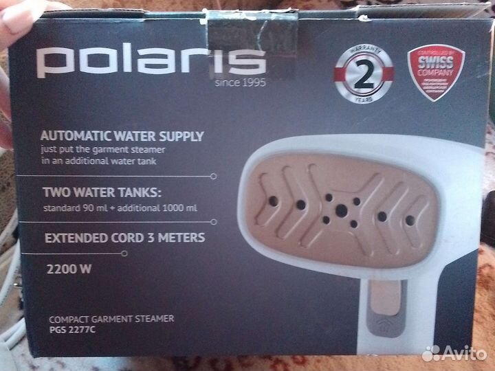 Ручной отпариватель polaris PGS2277C