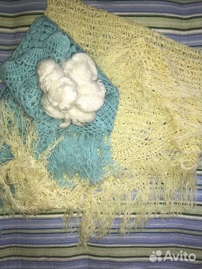 Пончо Платки и пряжа