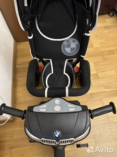 Велосипед - коляска bmw