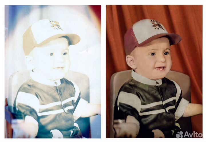 Реставрация, ретушь и колоризация фото