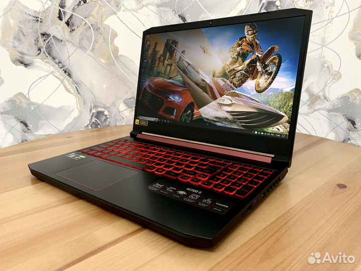 Acer Nitro 120Гц Ryzen 7 3750H/GTX 1650 4gb