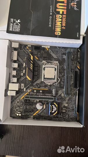 Материнская плата 1151v2 Asus tuf gaming b360m-e