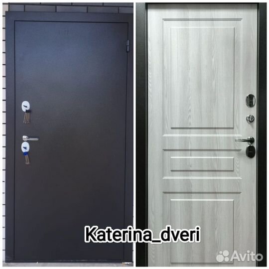 Дверь уличная новая