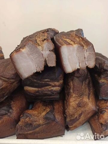 Грудинка горячего копчения