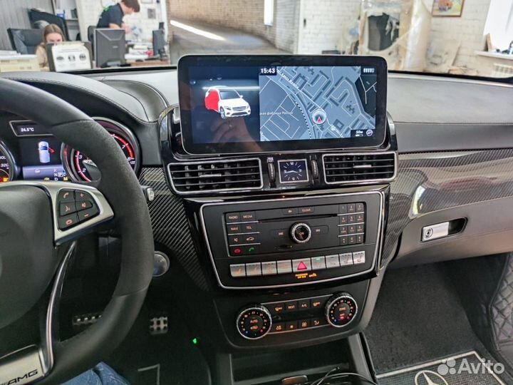 Андроид магнитола для Mercedes GLS / GLE