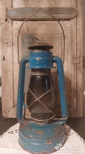 Керасиновая лампа винтаж