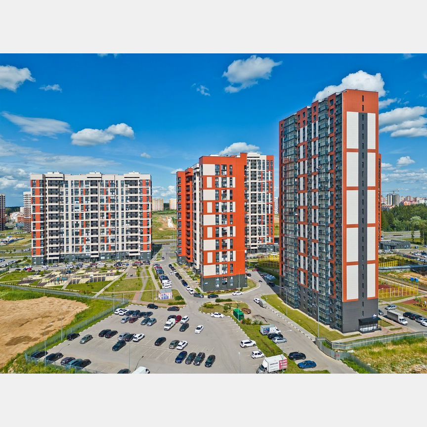 2-к. квартира, 58,4 м², 20/22 эт.
