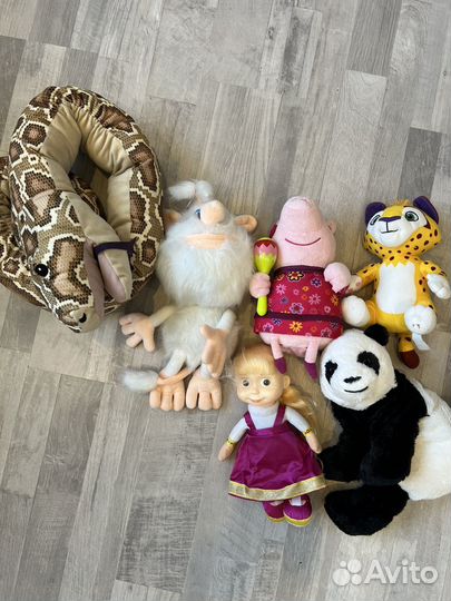 Мягкие игрушки пакетом