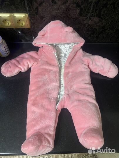 Комбинезон для новорожденного осень