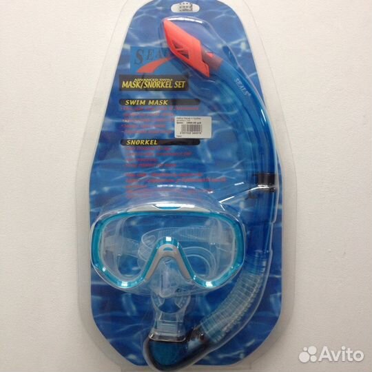 Маска с трубкой для плавания